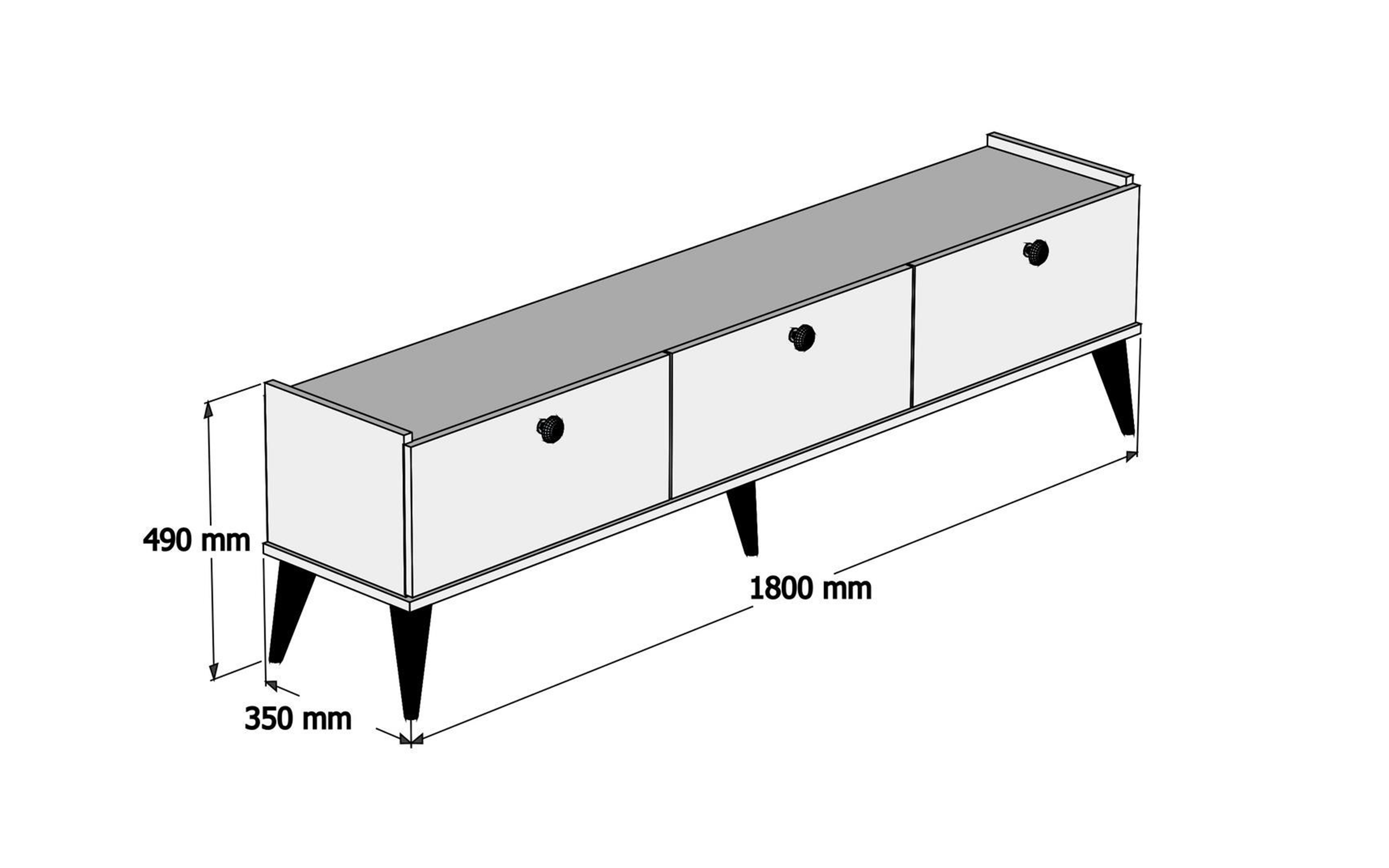 Modul TV Livio, nuc  2